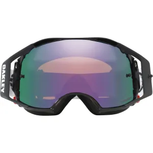 Airbrake Mx Goggles In Prizm Mx Jade Iridium Lenses,  Jet Black Strap