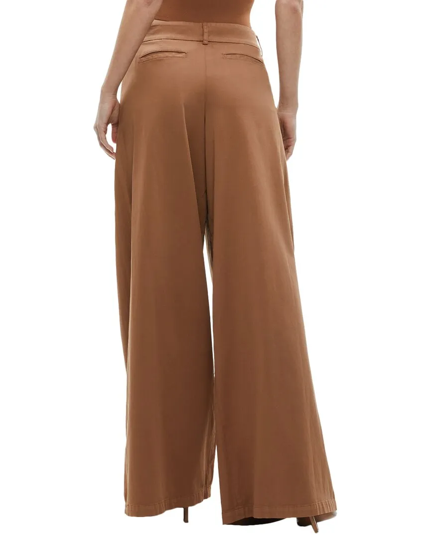 alice   olivia Garbo Low-Rise Baggy Pleated Trouser