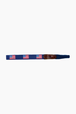 American Flag Needlepoint Sunglass Straps
