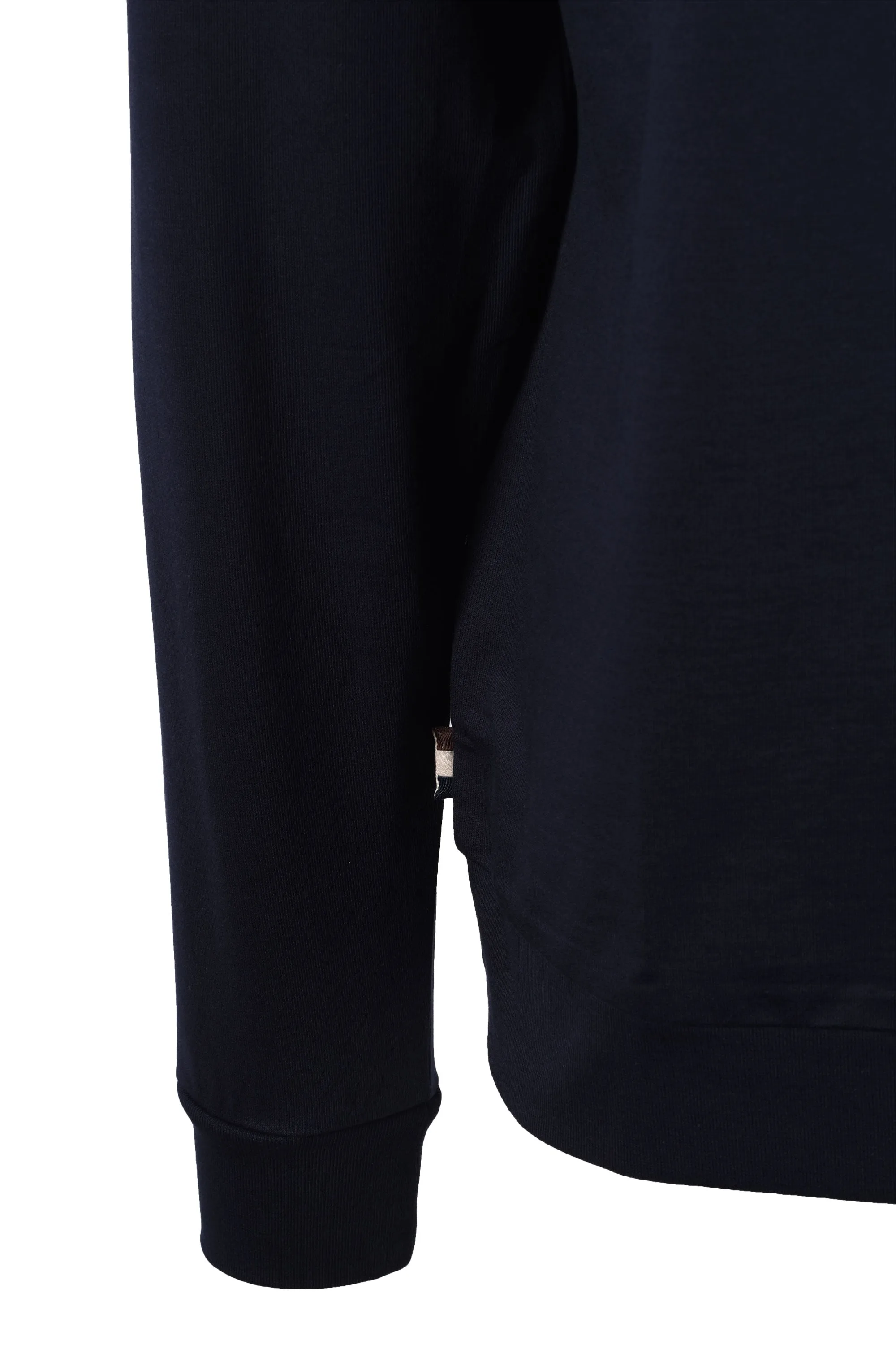 Aquascutum Small Logo Half Zip Navy