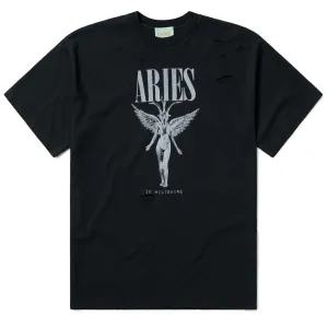 Aries Nirvana SS Tee Black