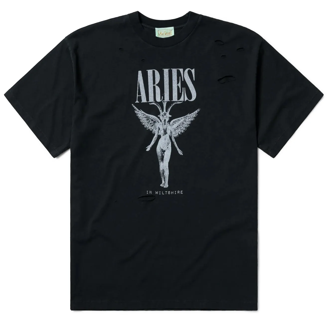 Aries Nirvana SS Tee Black