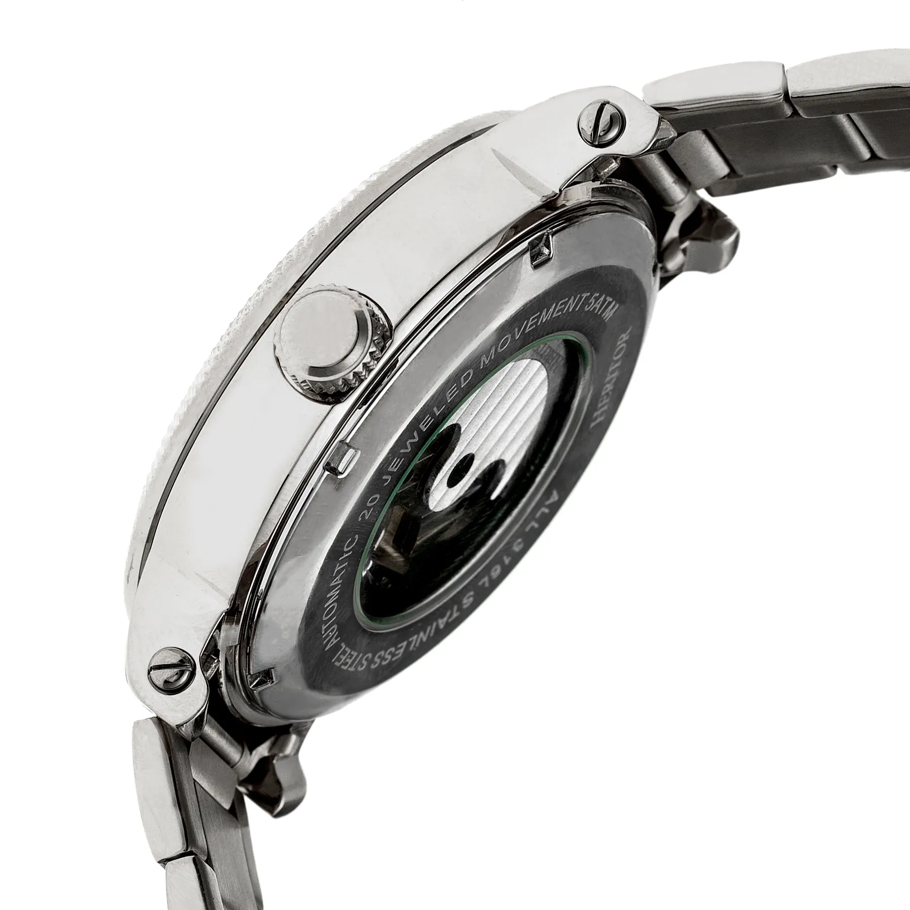 Aries Skeleton Dial Bracelet Watch
