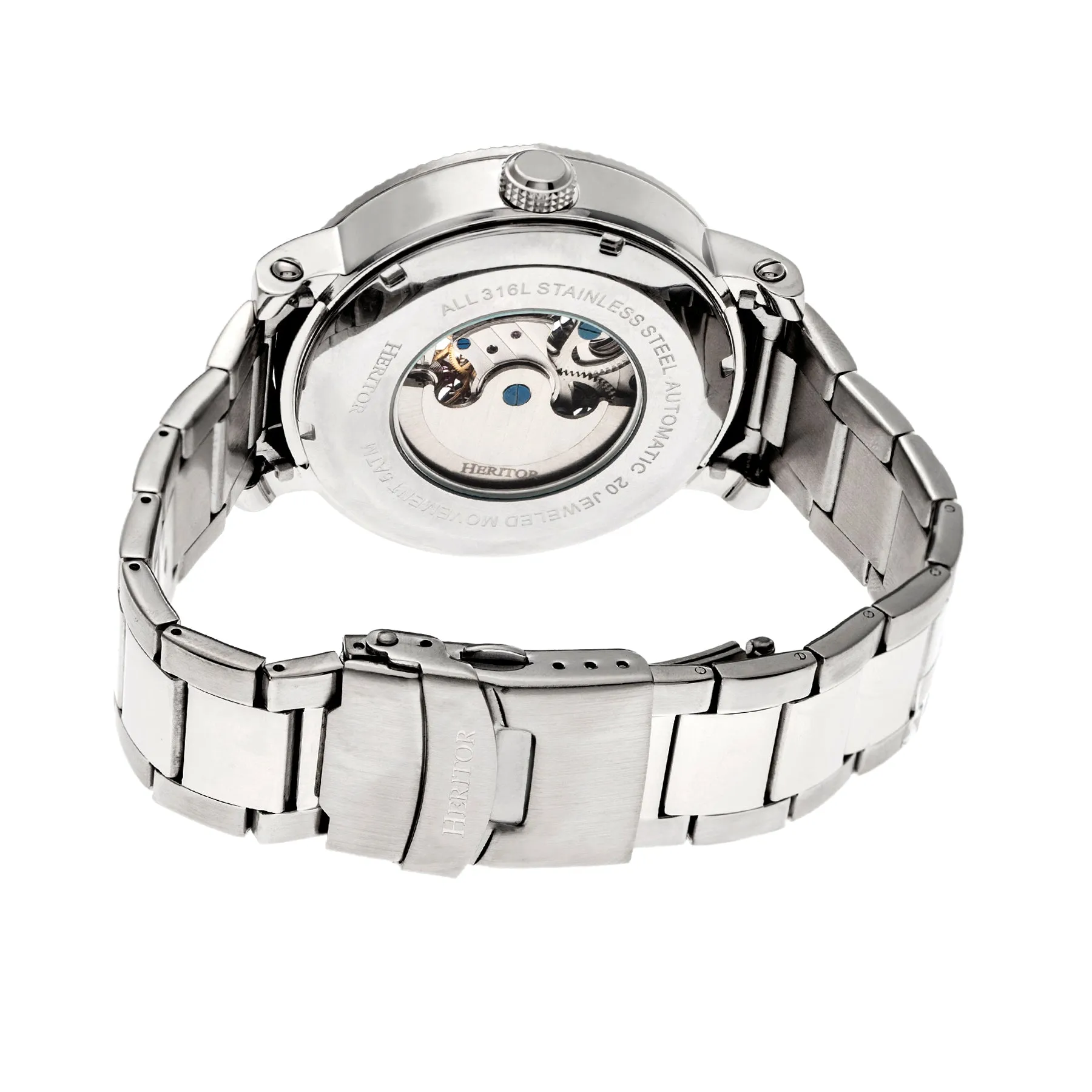 Aries Skeleton Dial Bracelet Watch