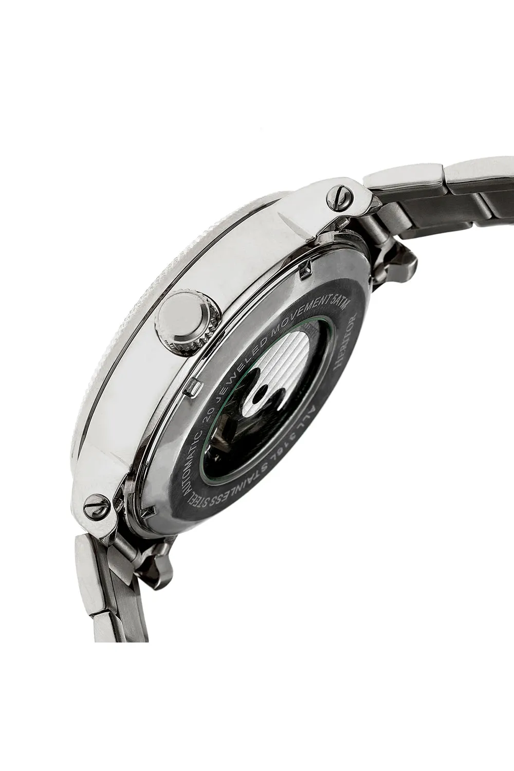 Aries Skeleton Dial Bracelet Watch