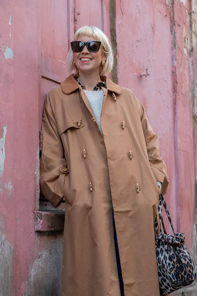 Atelier Reve Fika Tobacco Brown Coat