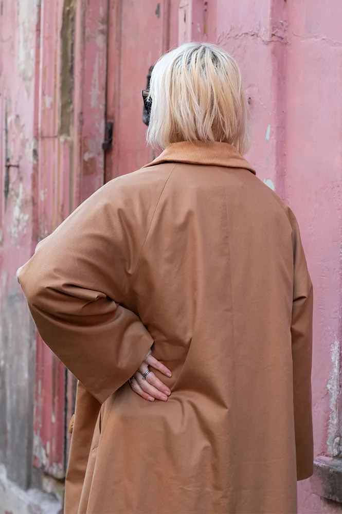Atelier Reve Fika Tobacco Brown Coat