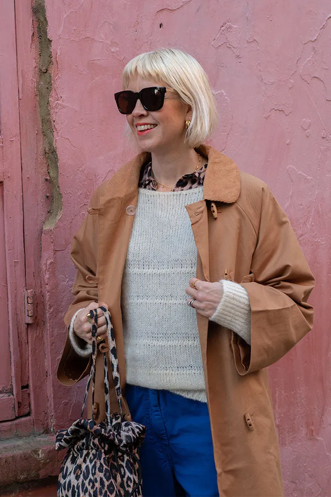 Atelier Reve Fika Tobacco Brown Coat