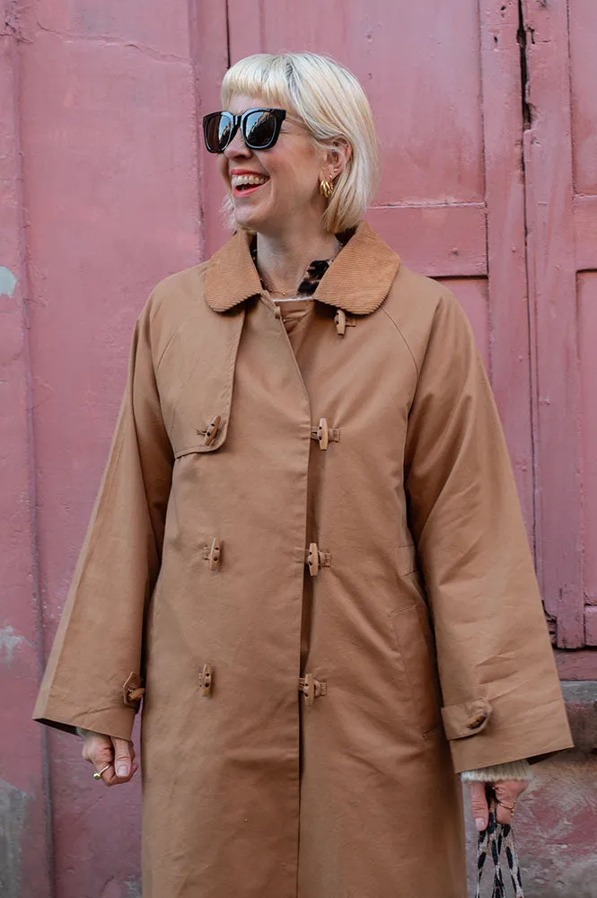 Atelier Reve Fika Tobacco Brown Coat