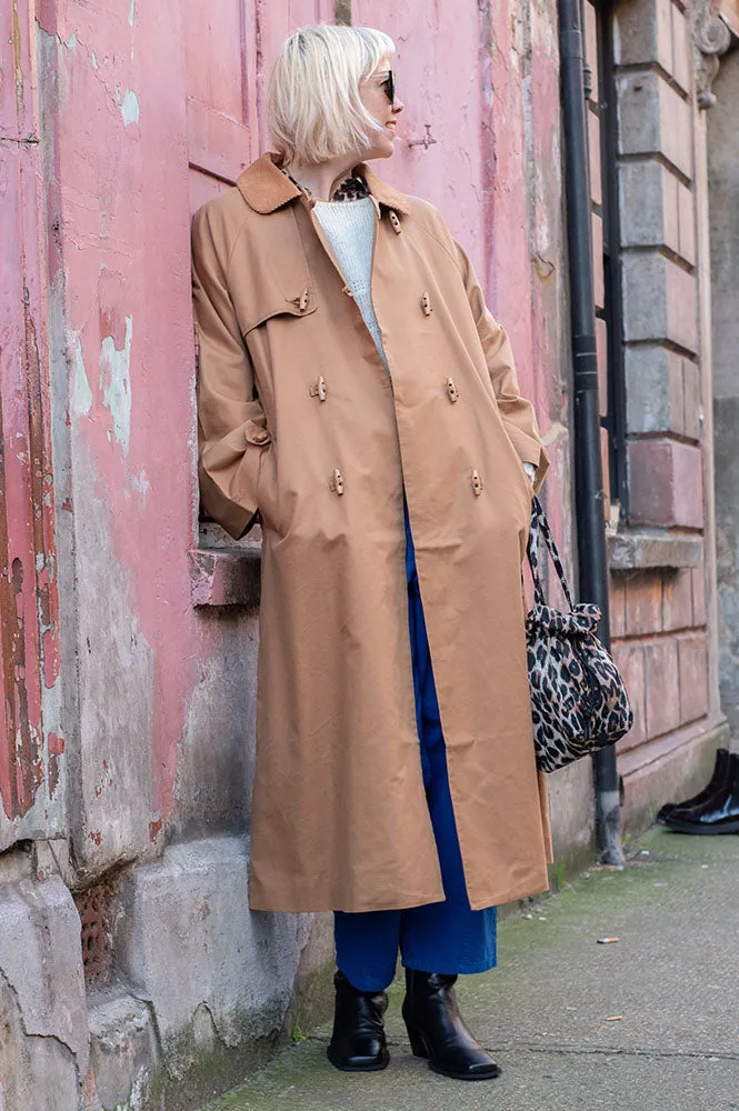 Atelier Reve Fika Tobacco Brown Coat