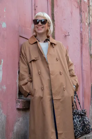 Atelier Reve Fika Tobacco Brown Coat