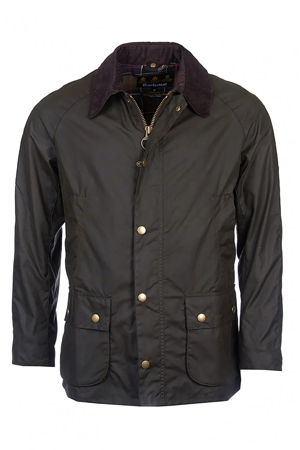 Barbour Ashby Wax Jacket Olive