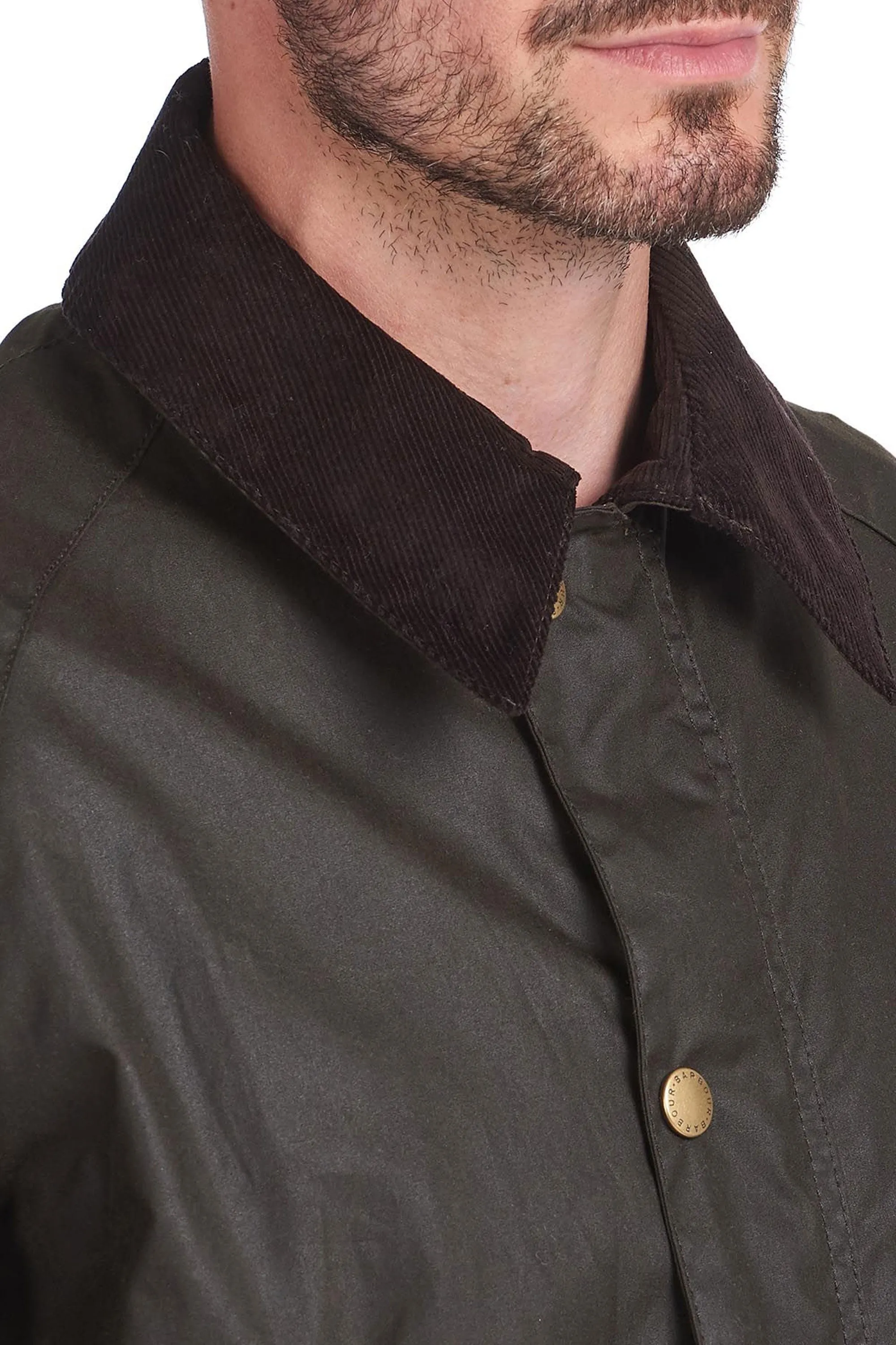 Barbour Ashby Wax Jacket Olive