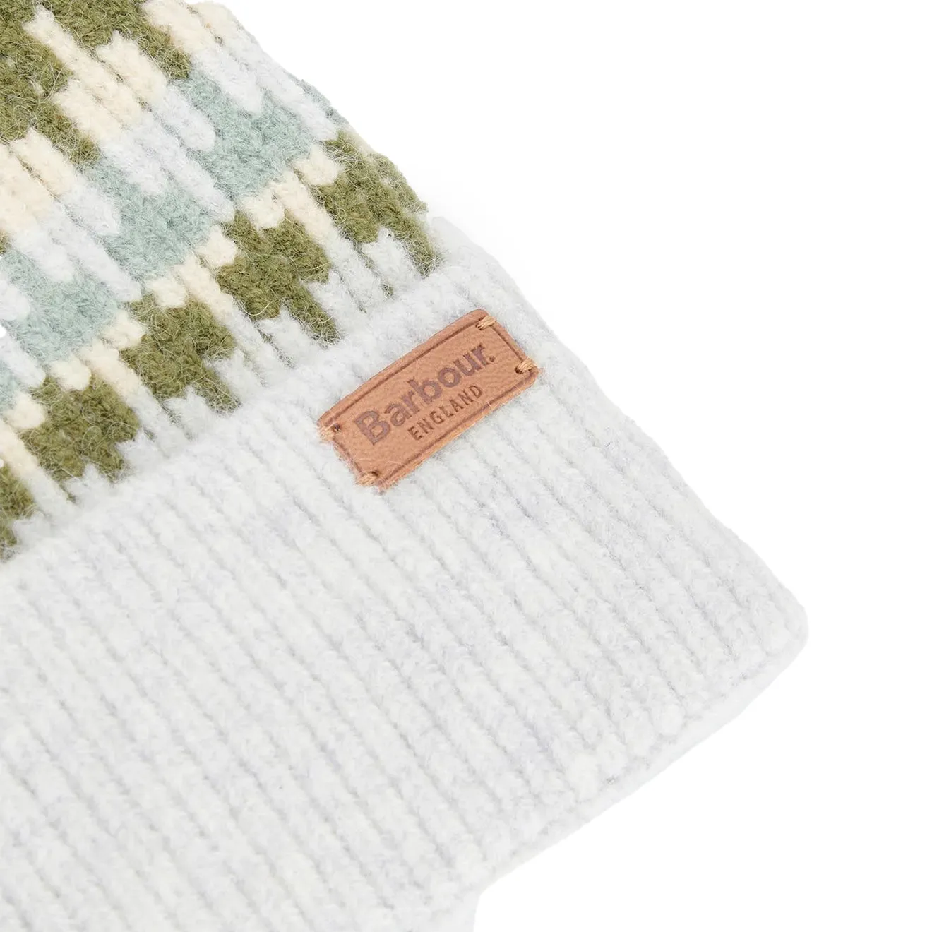 Barbour Craster Beanie Hat Ancient Loden