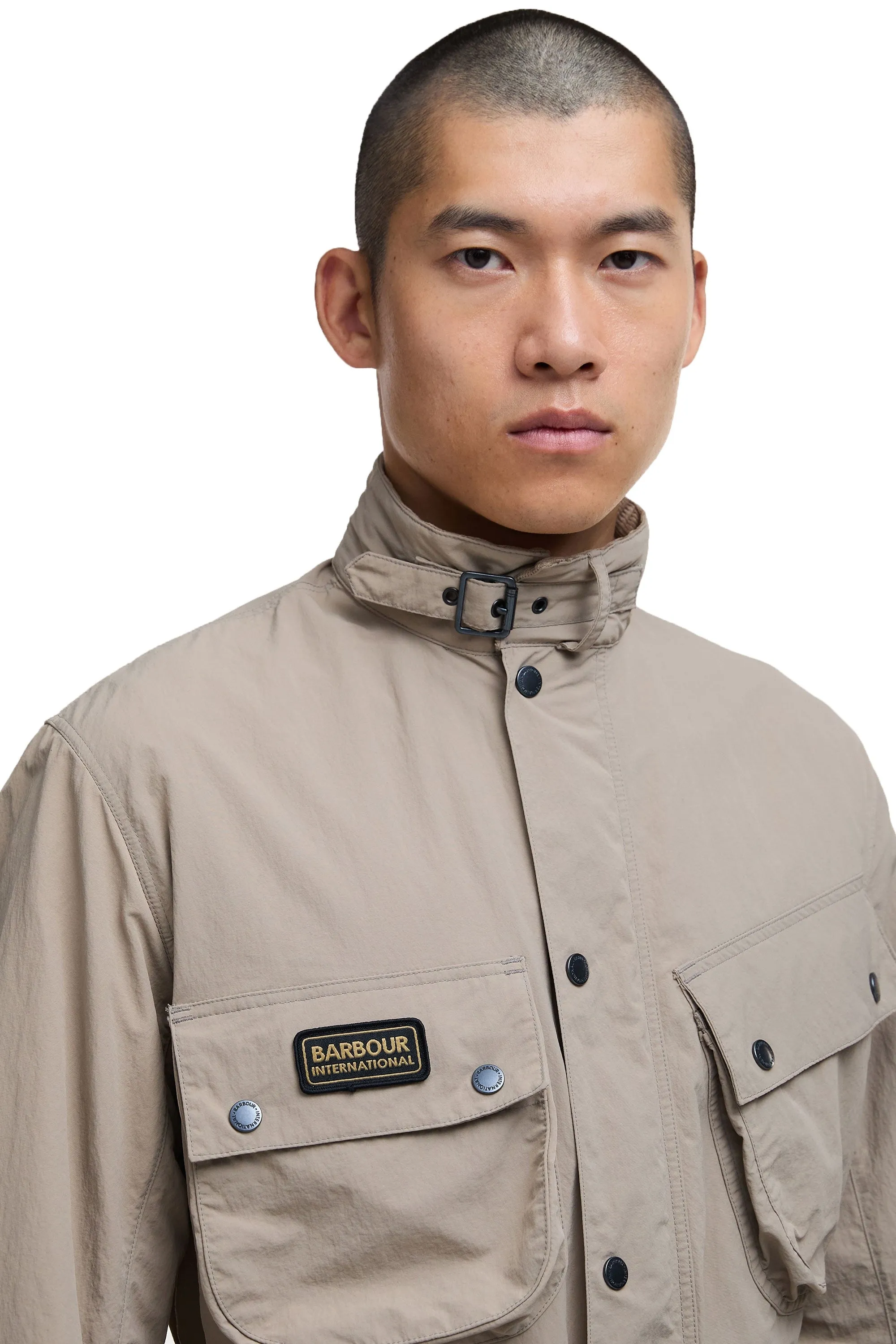Barbour International A7 Showerproof Jacket Timberwolf