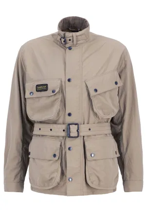 Barbour International A7 Showerproof Jacket Timberwolf