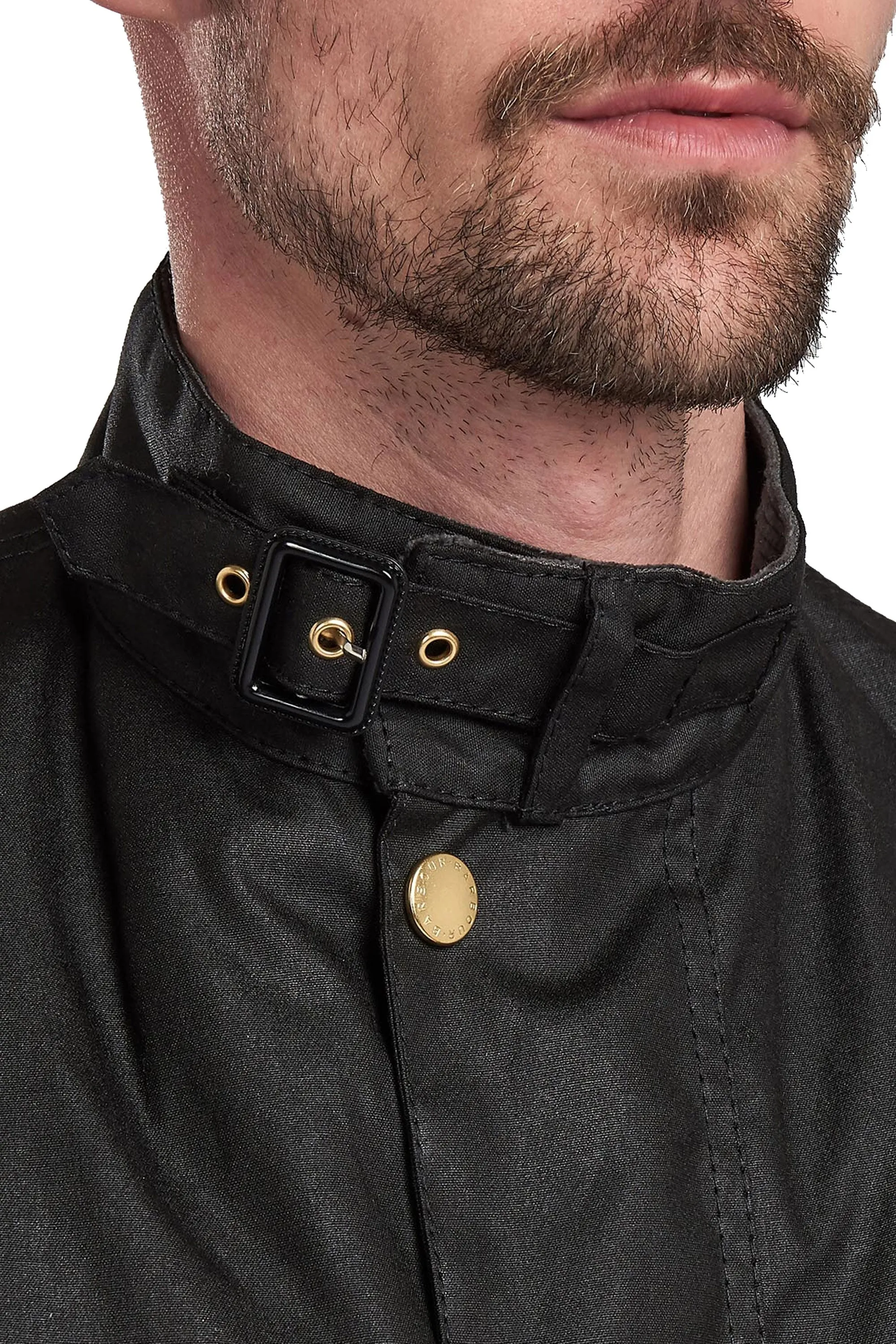 Barbour International Original Wax Jacket Black