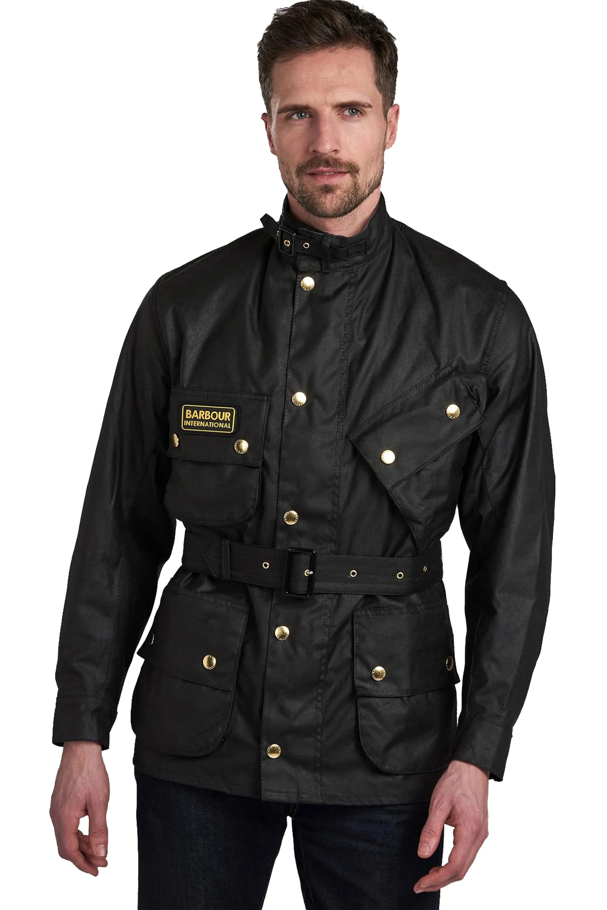 Barbour International Original Wax Jacket Black