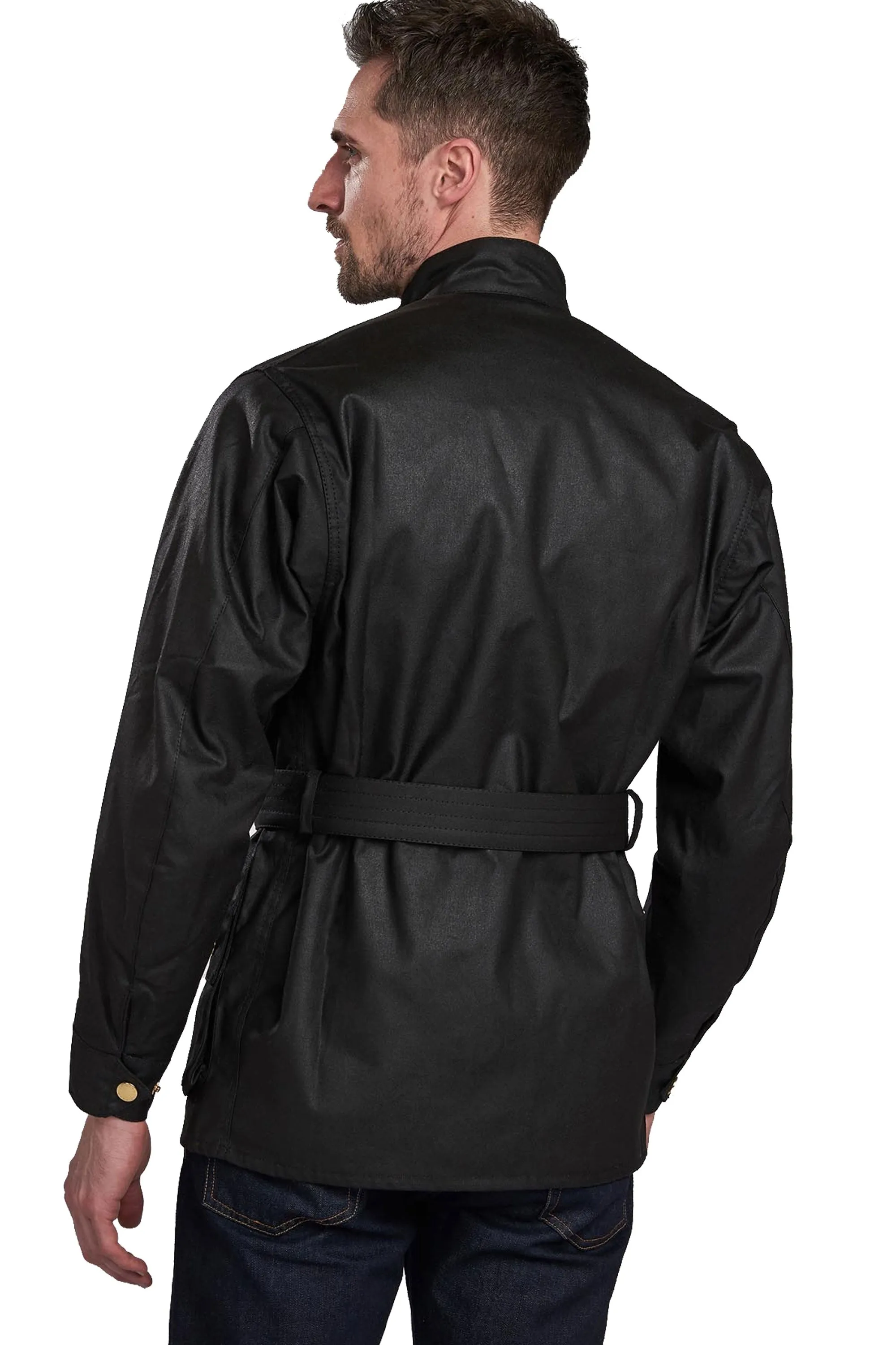 Barbour International Original Wax Jacket Black