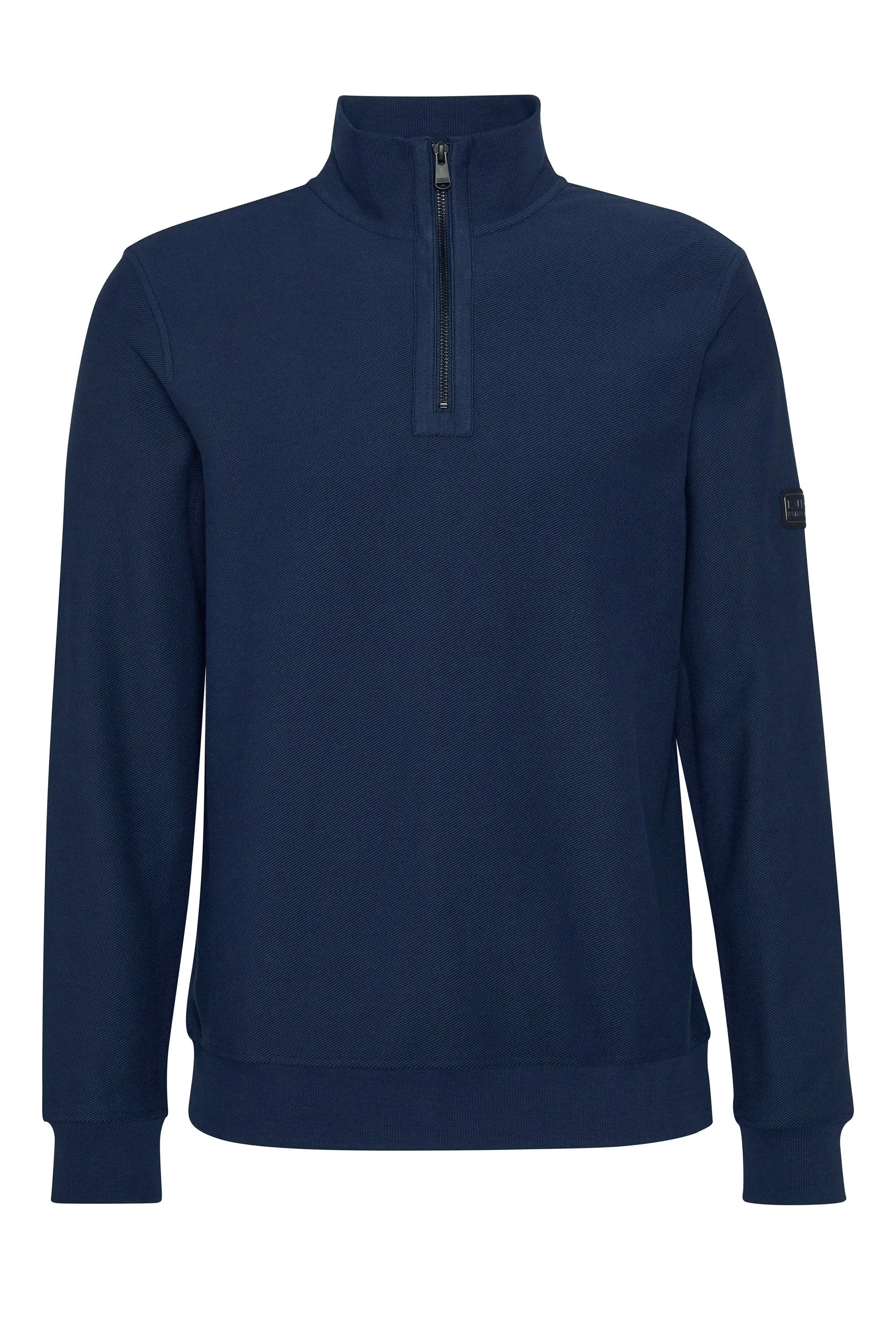 Barbour International Samuel Half Zip Sweatshirt Navy