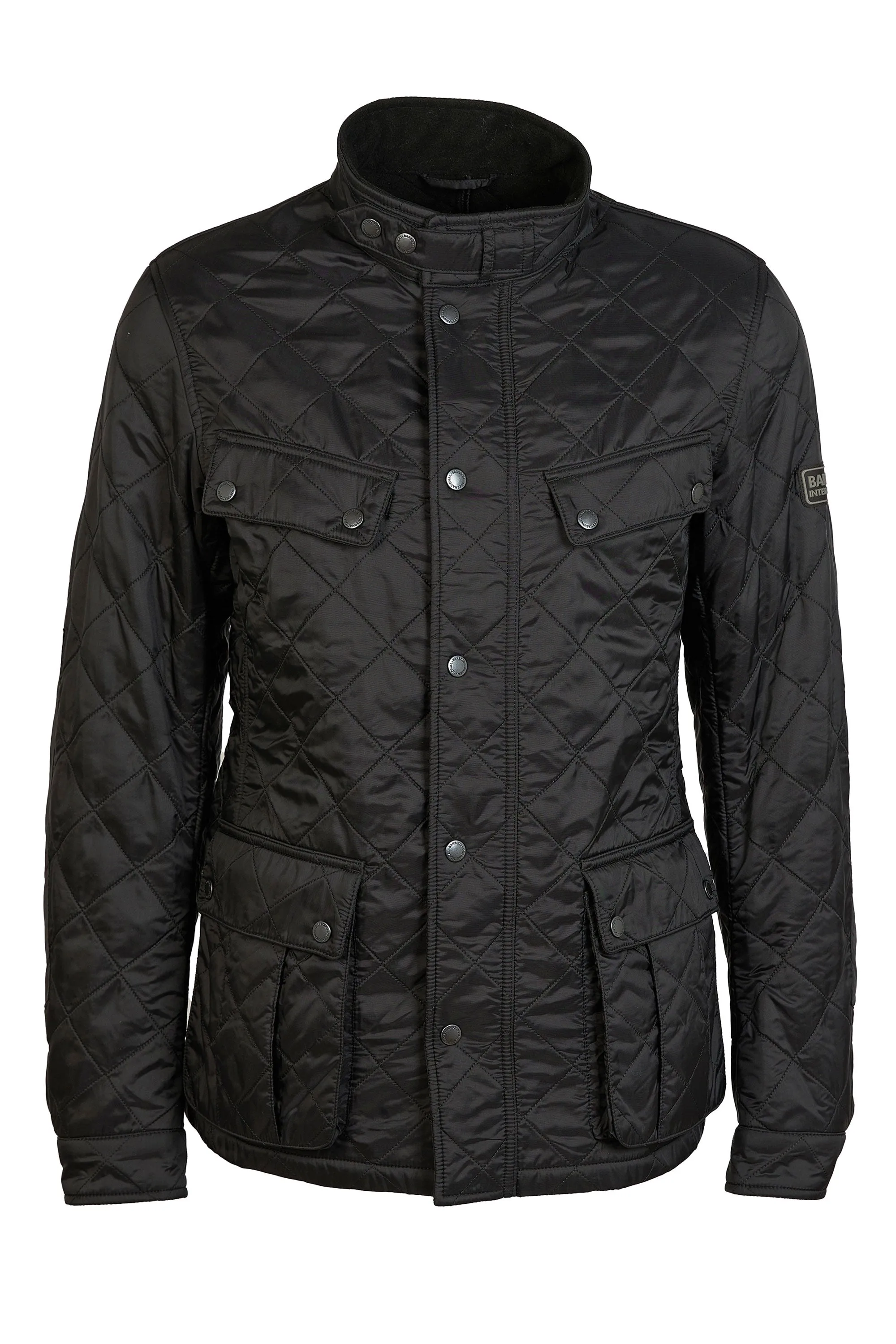Barbour International Tourer Ariel Polarquilt Jacket Black