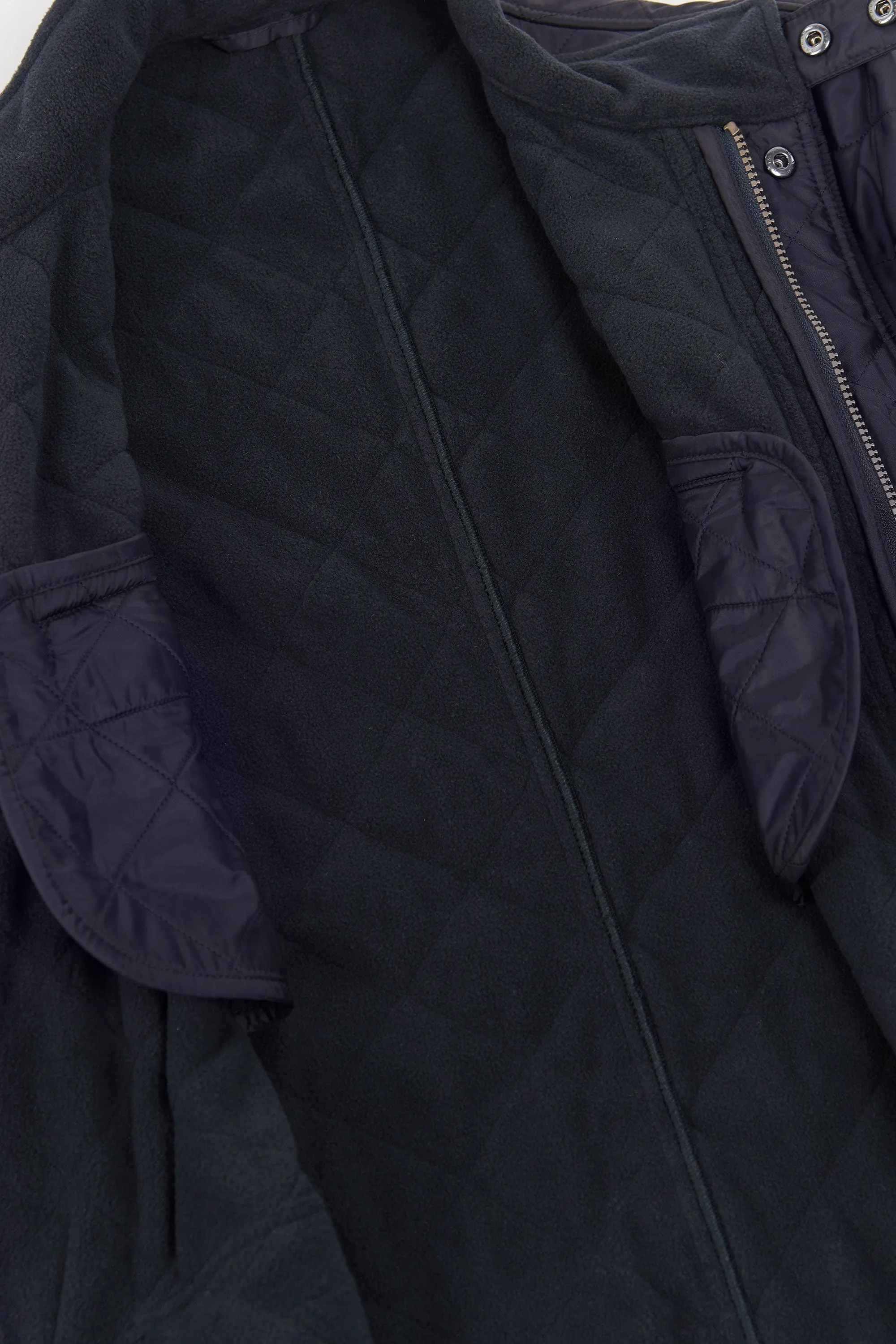 Barbour International Tourer Ariel Polarquilt Jacket Navy