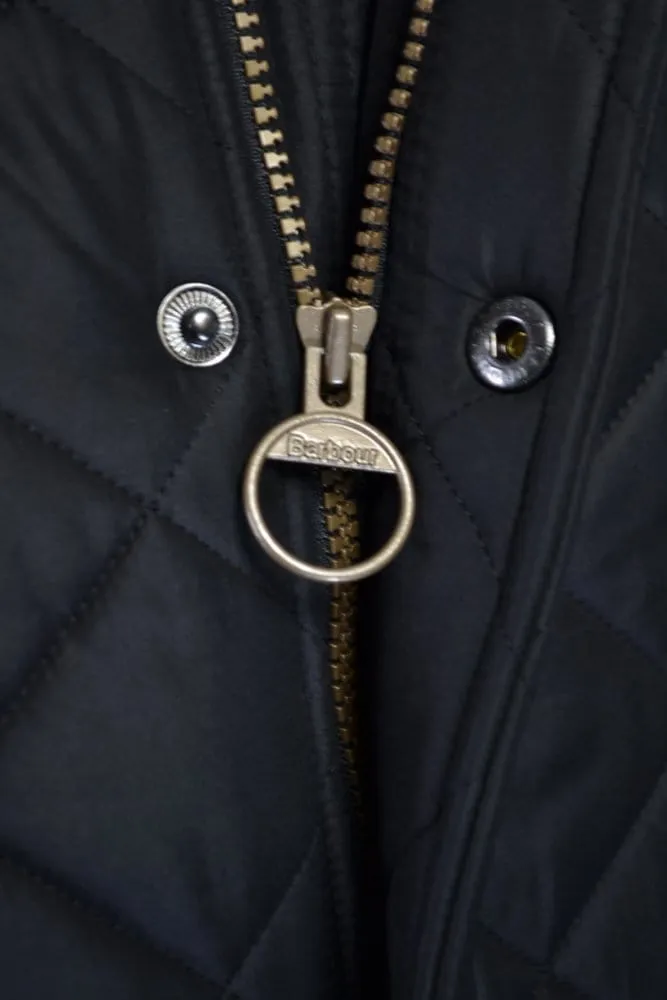 Barbour Powell Quilted Jacket Black