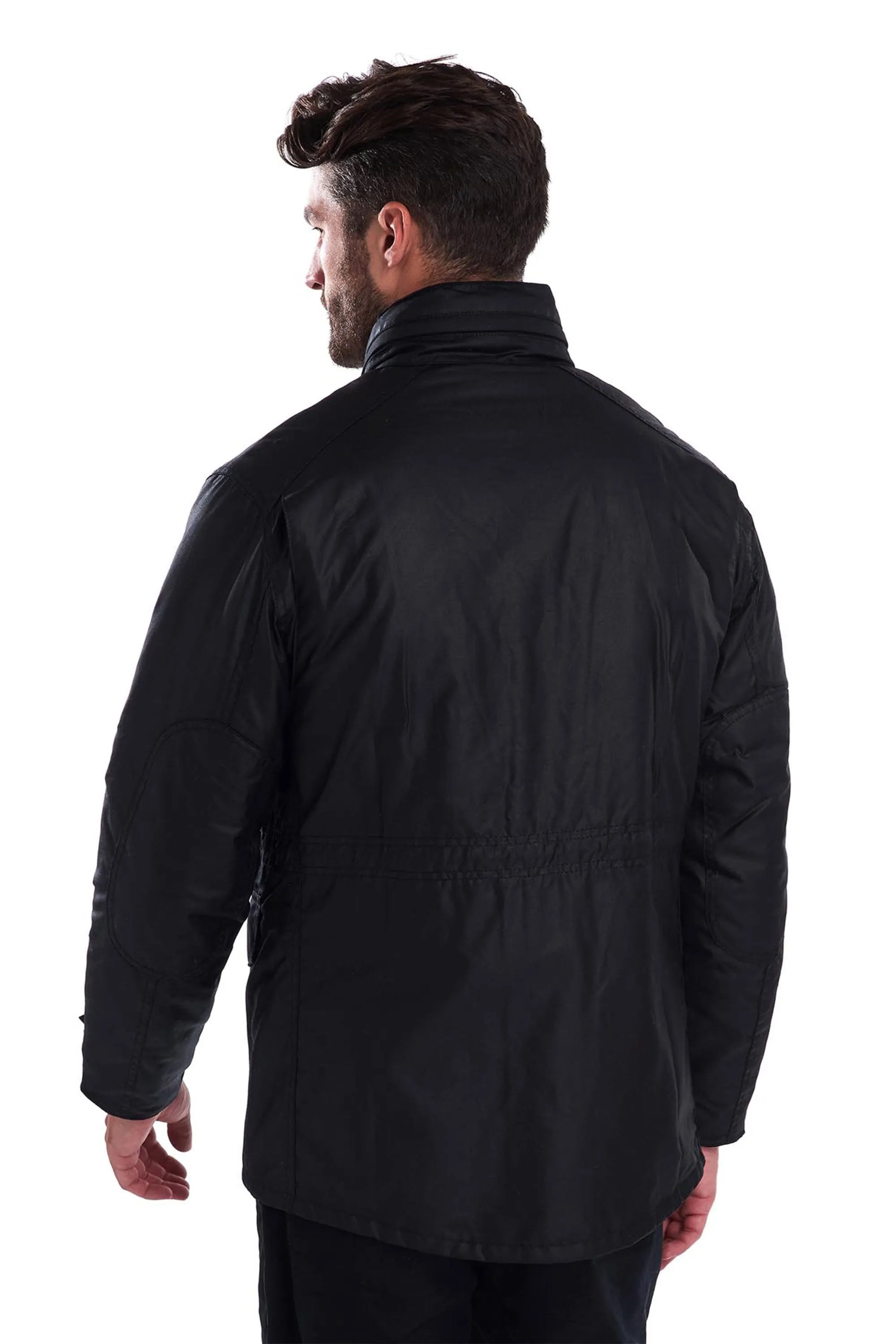 Barbour Sapper Wax Jacket Black