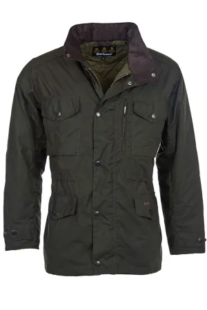 Barbour Sapper Wax Jacket Olive