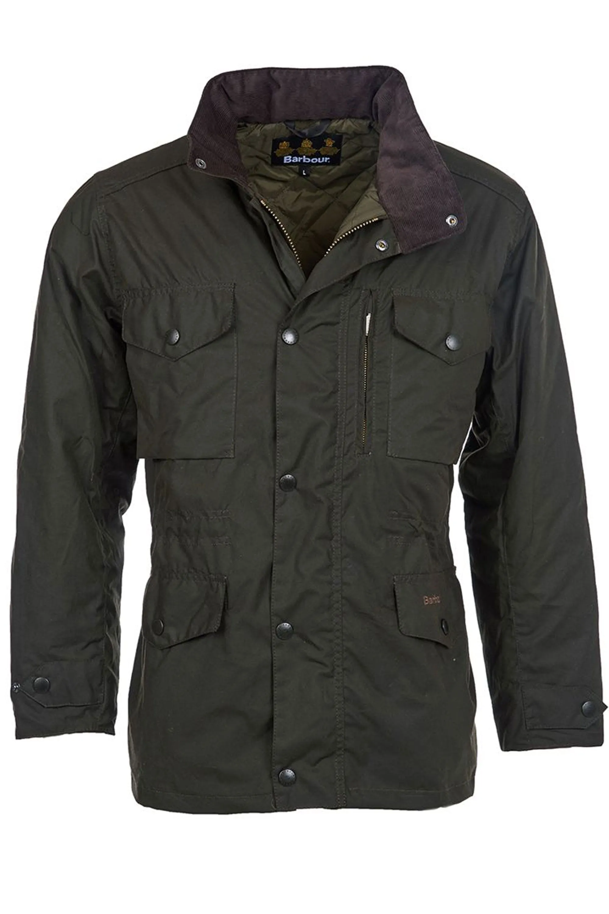 Barbour Sapper Wax Jacket Olive