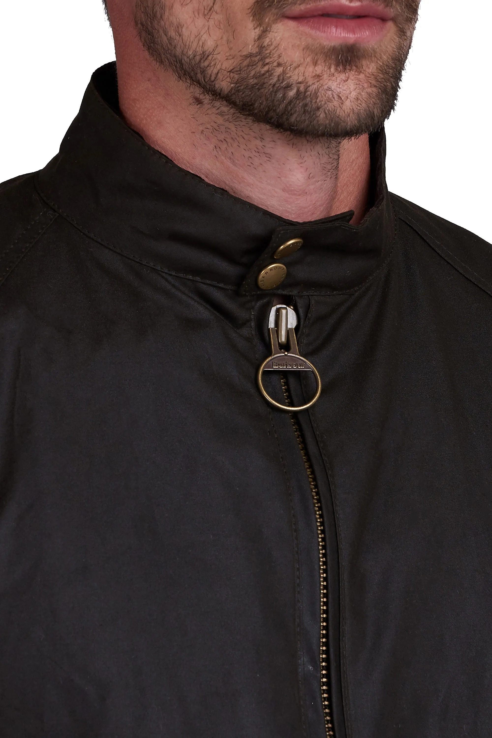 Barbour Steve McQueen Merchant Wax Jacket Olive