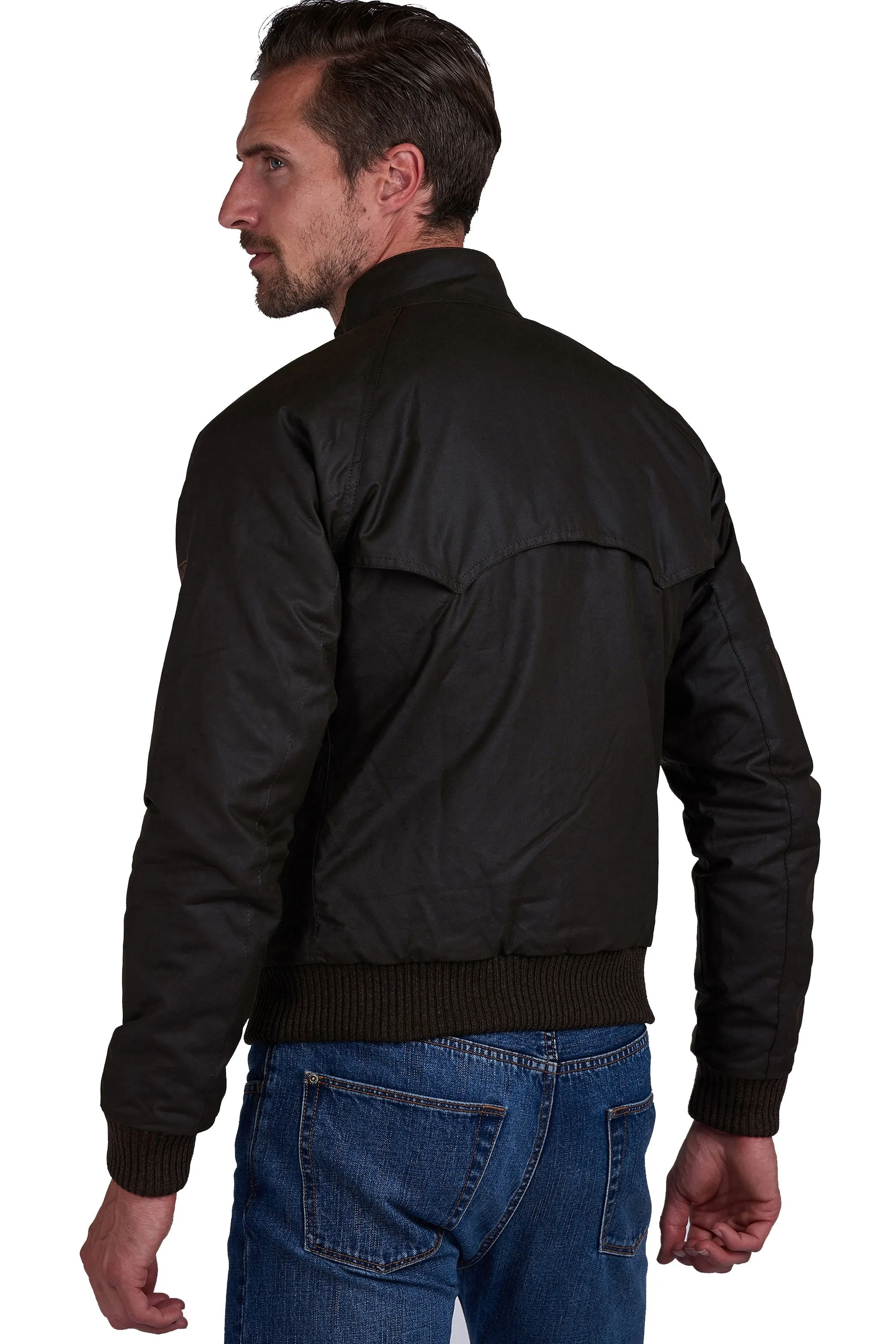 Barbour Steve McQueen Merchant Wax Jacket Olive