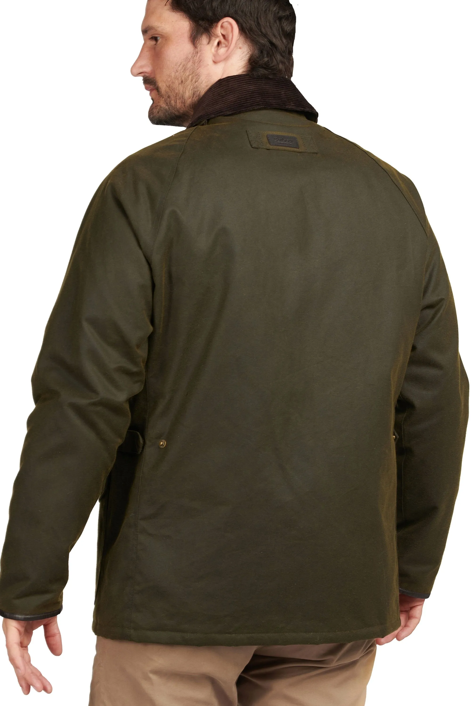 Barbour Stratford Wax Jacket Olive