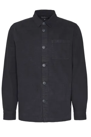 Barbour Washed Overshirt Navy