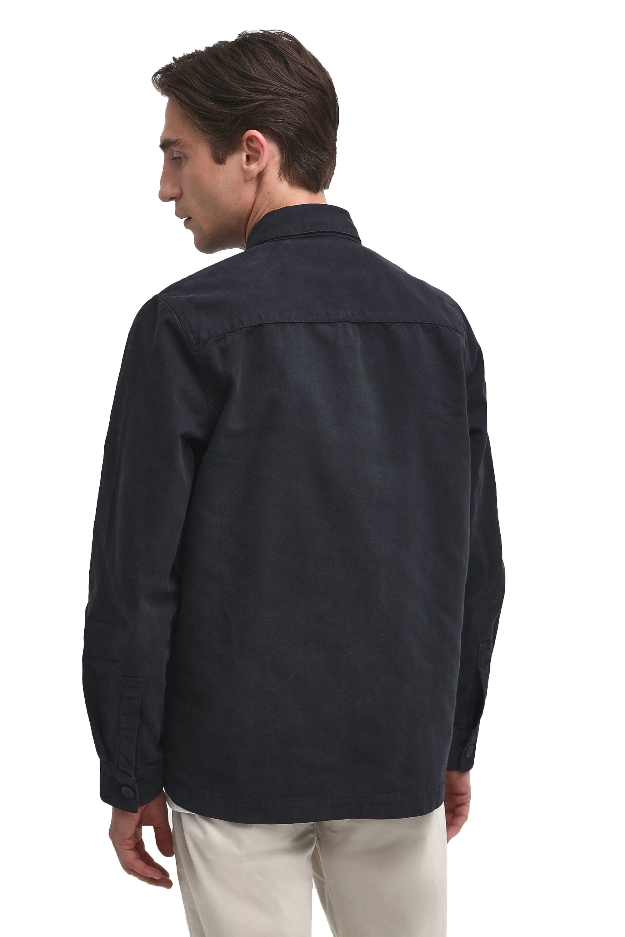 Barbour Washed Overshirt Navy