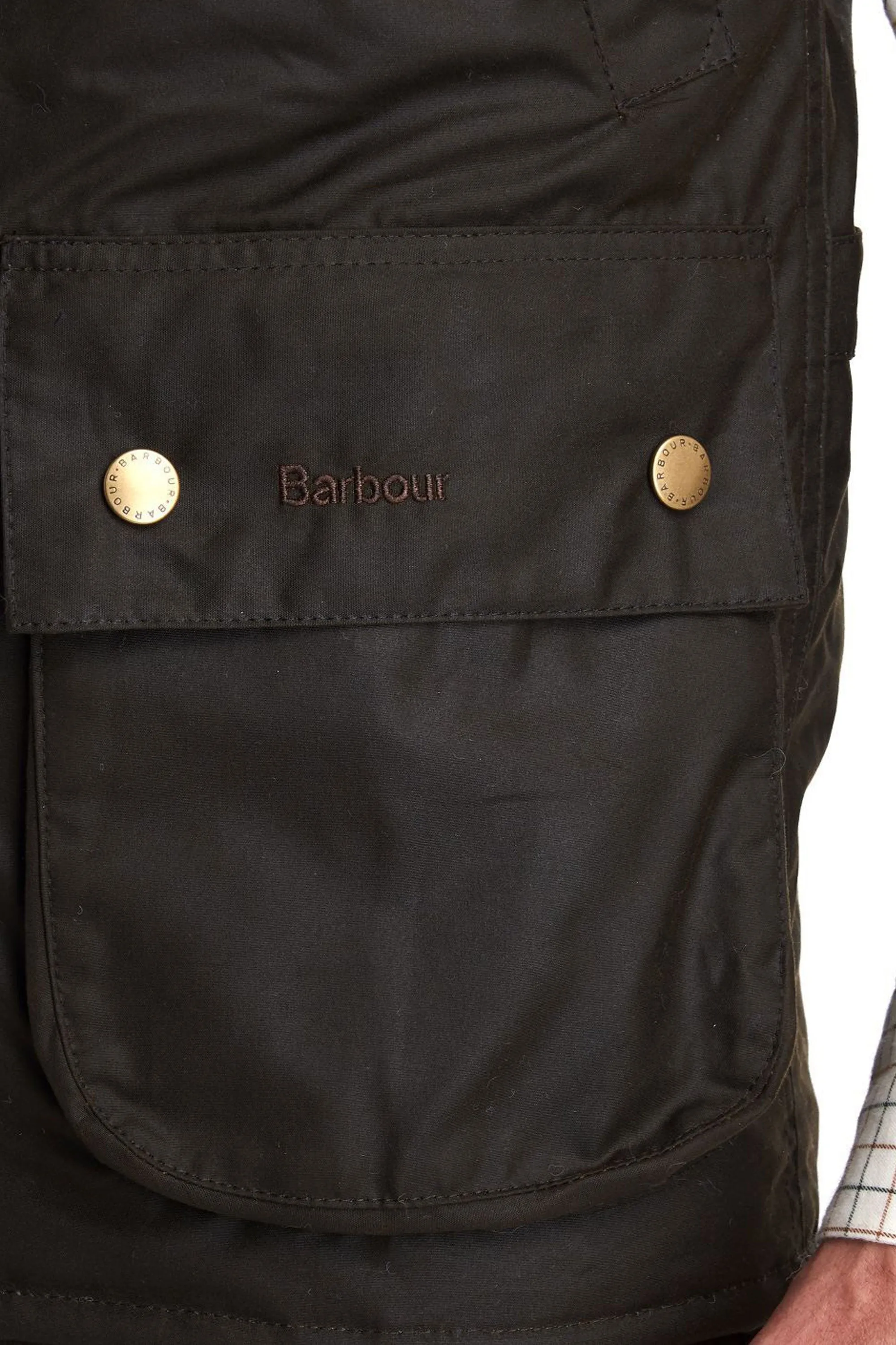Barbour Westmorland Wax Gilet Olive