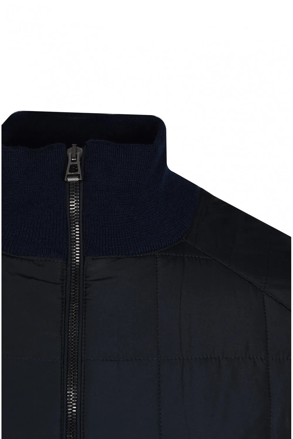 Belstaff Kelbrook Zip Cardigan Washed Navy
