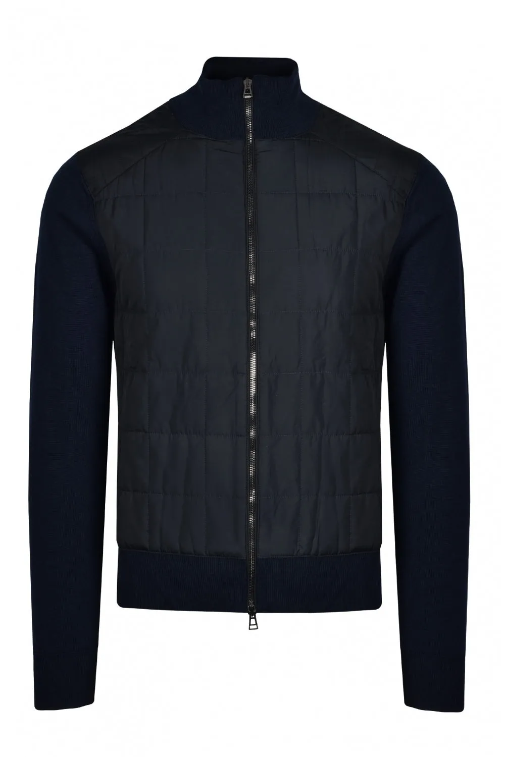 Belstaff Kelbrook Zip Cardigan Washed Navy