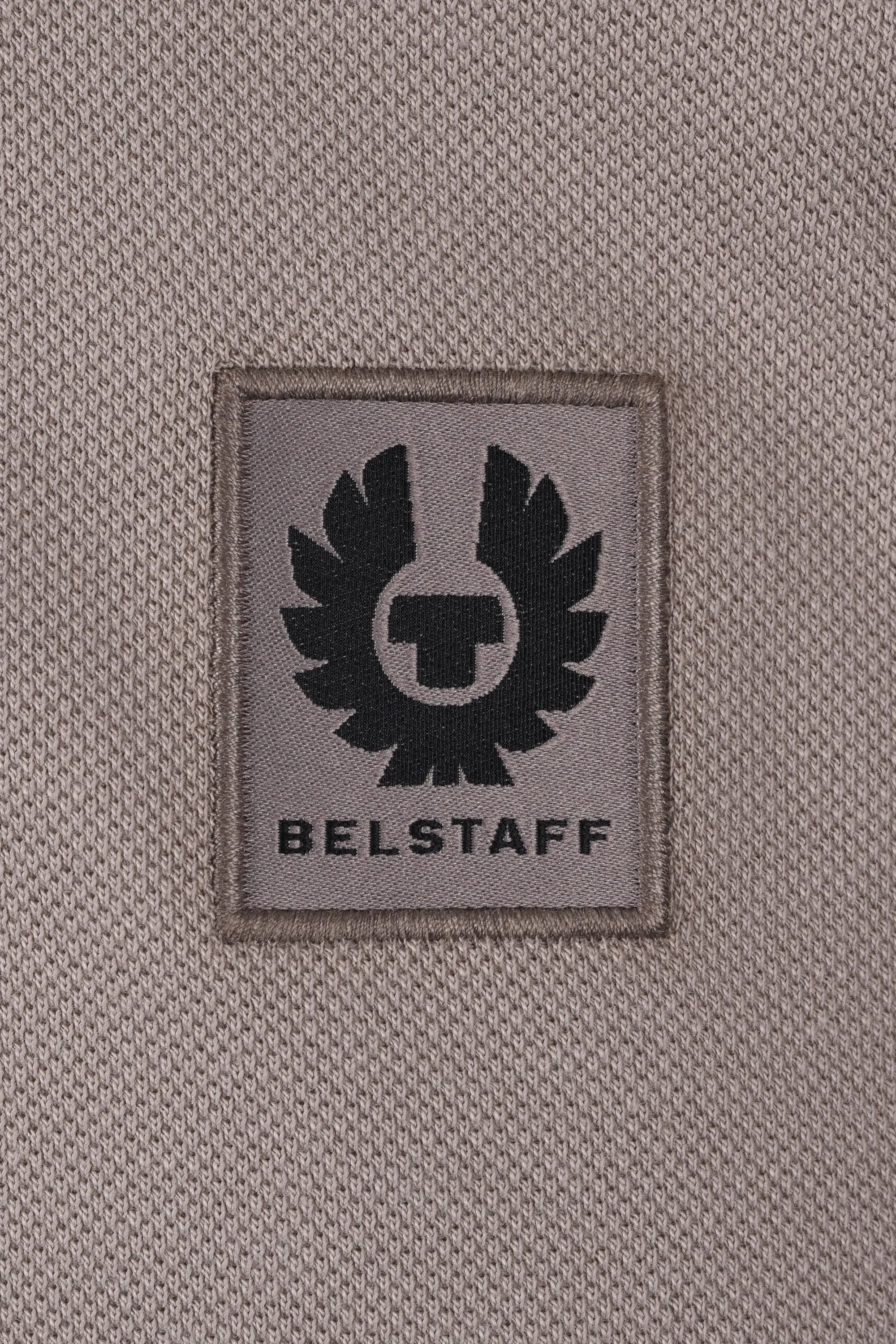 Belstaff Tipped Polo Shirt Pumice