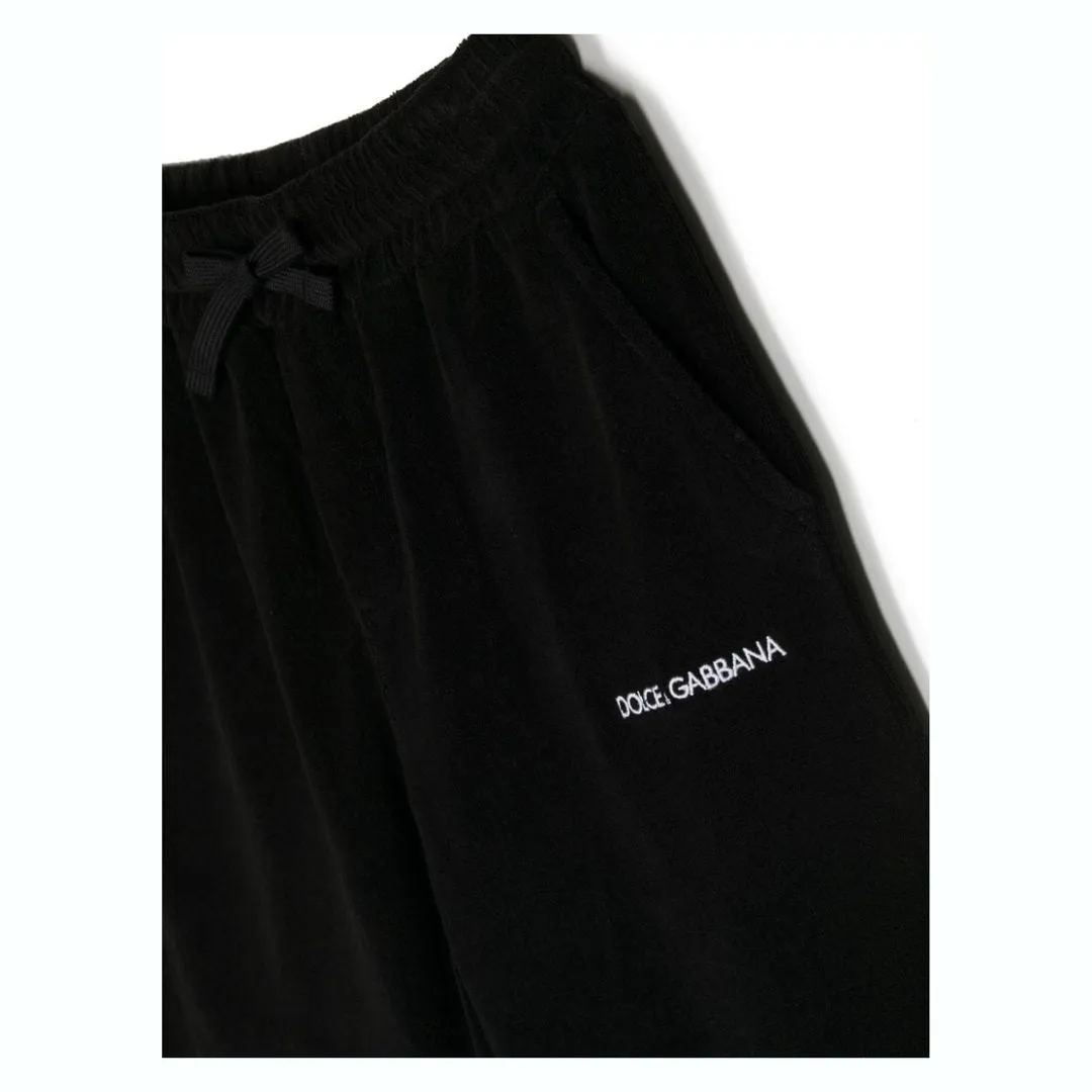 Black Logo Shorts