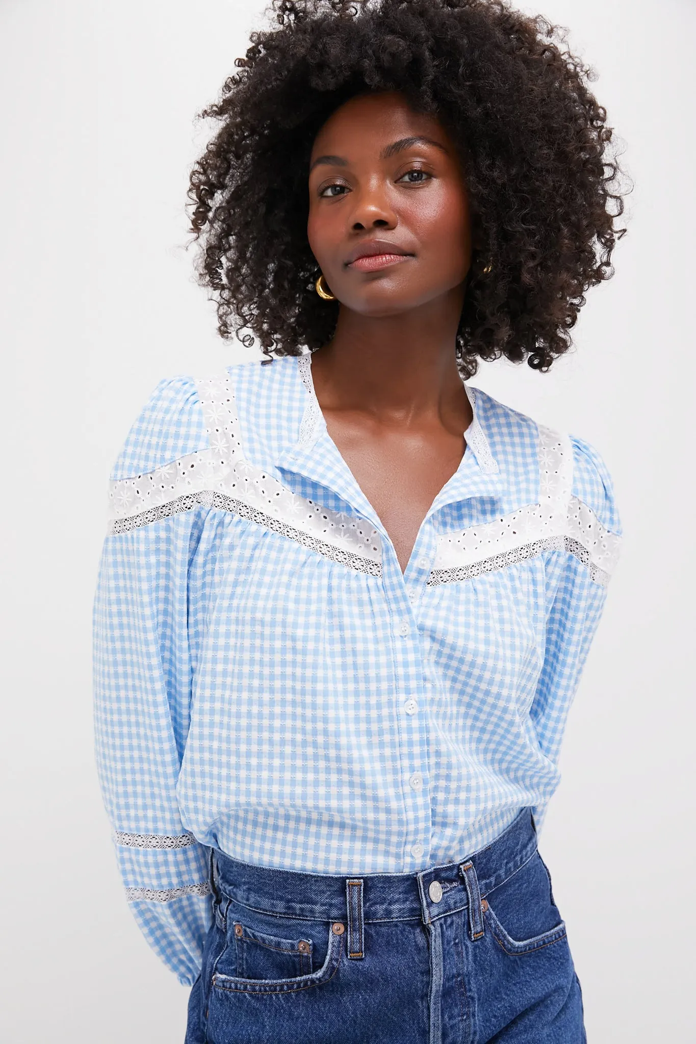 Blue Pamela Shirt