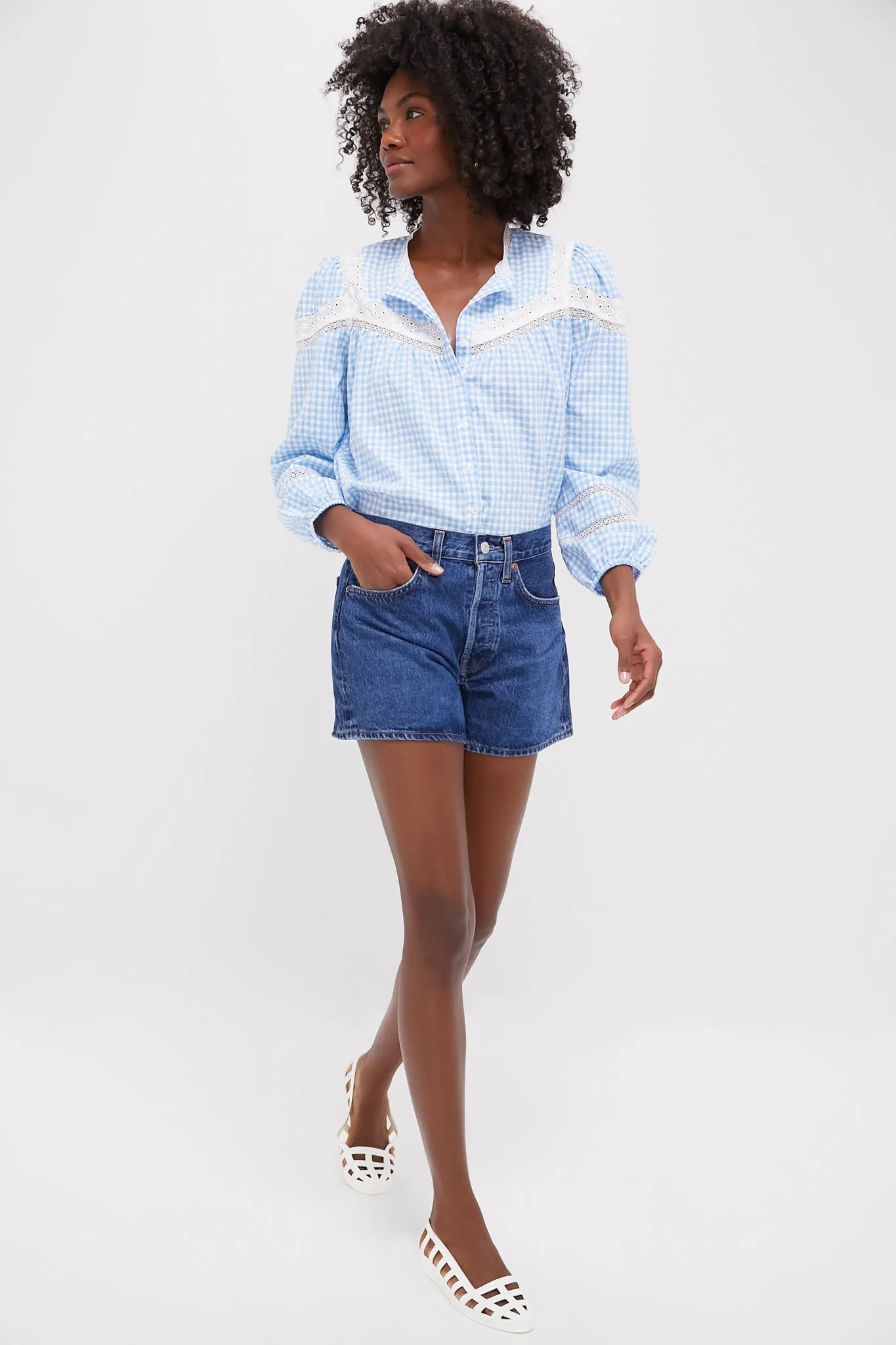 Blue Pamela Shirt