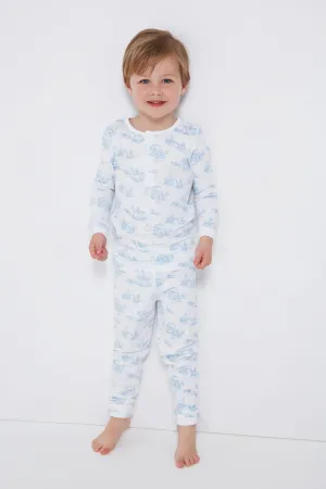 Blue Toile Pajamas