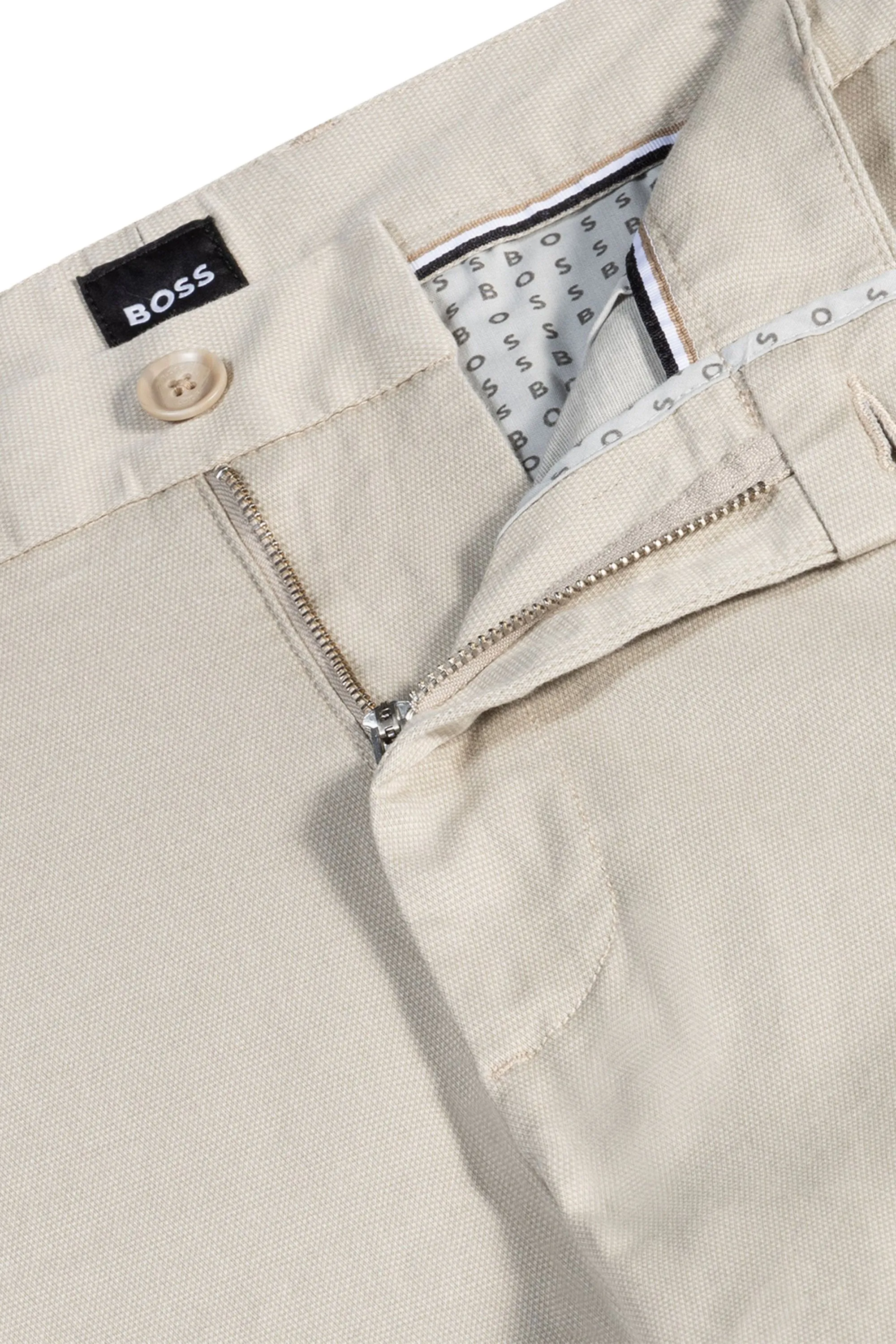 Boss Black H-Kane Casual Cotton Chino Light Beige