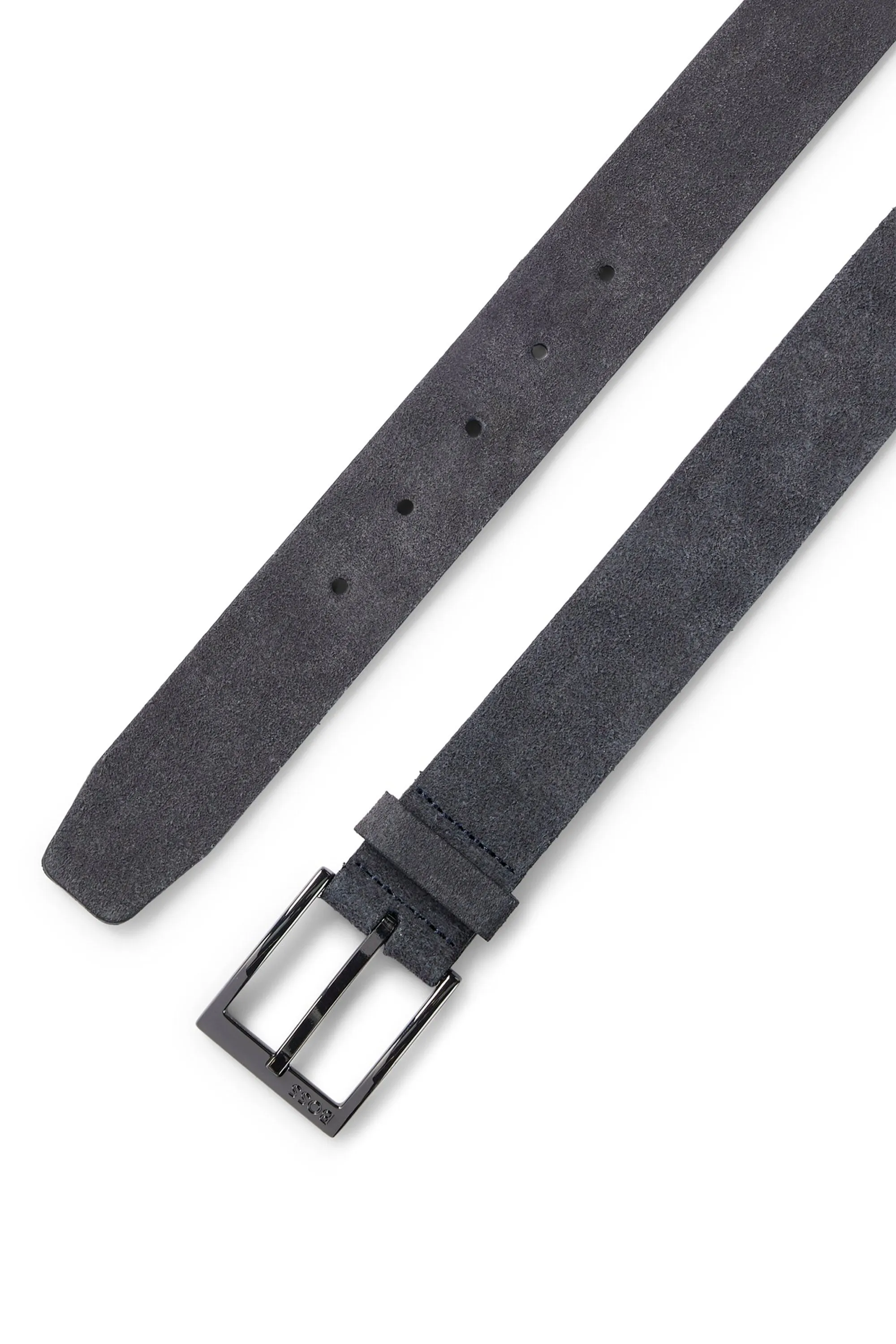 Boss Elloy-g-sd_sz35 Leather Belt Dark Blue