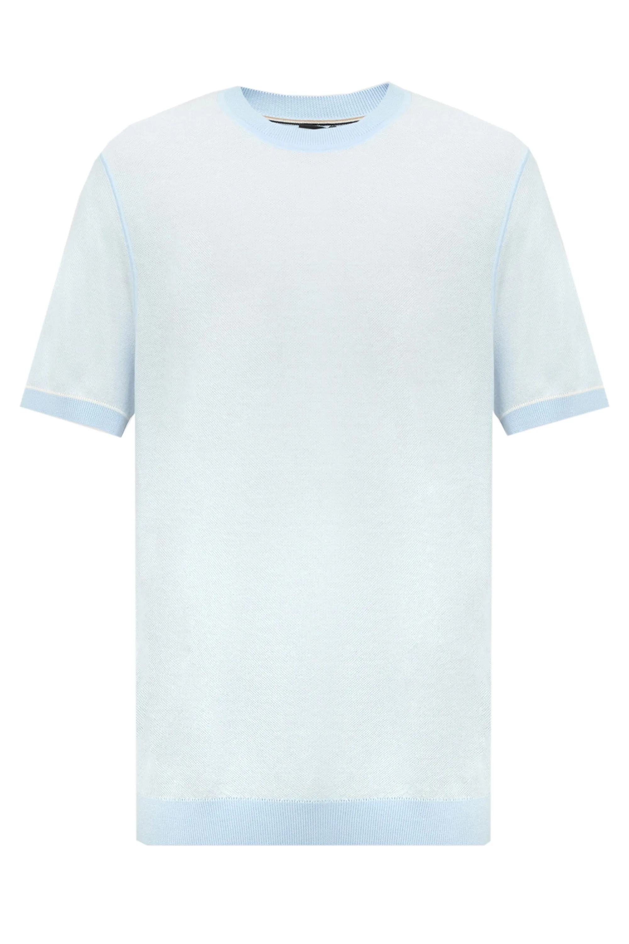 Boss H-janfranco Knitwear Light Pastel Blue