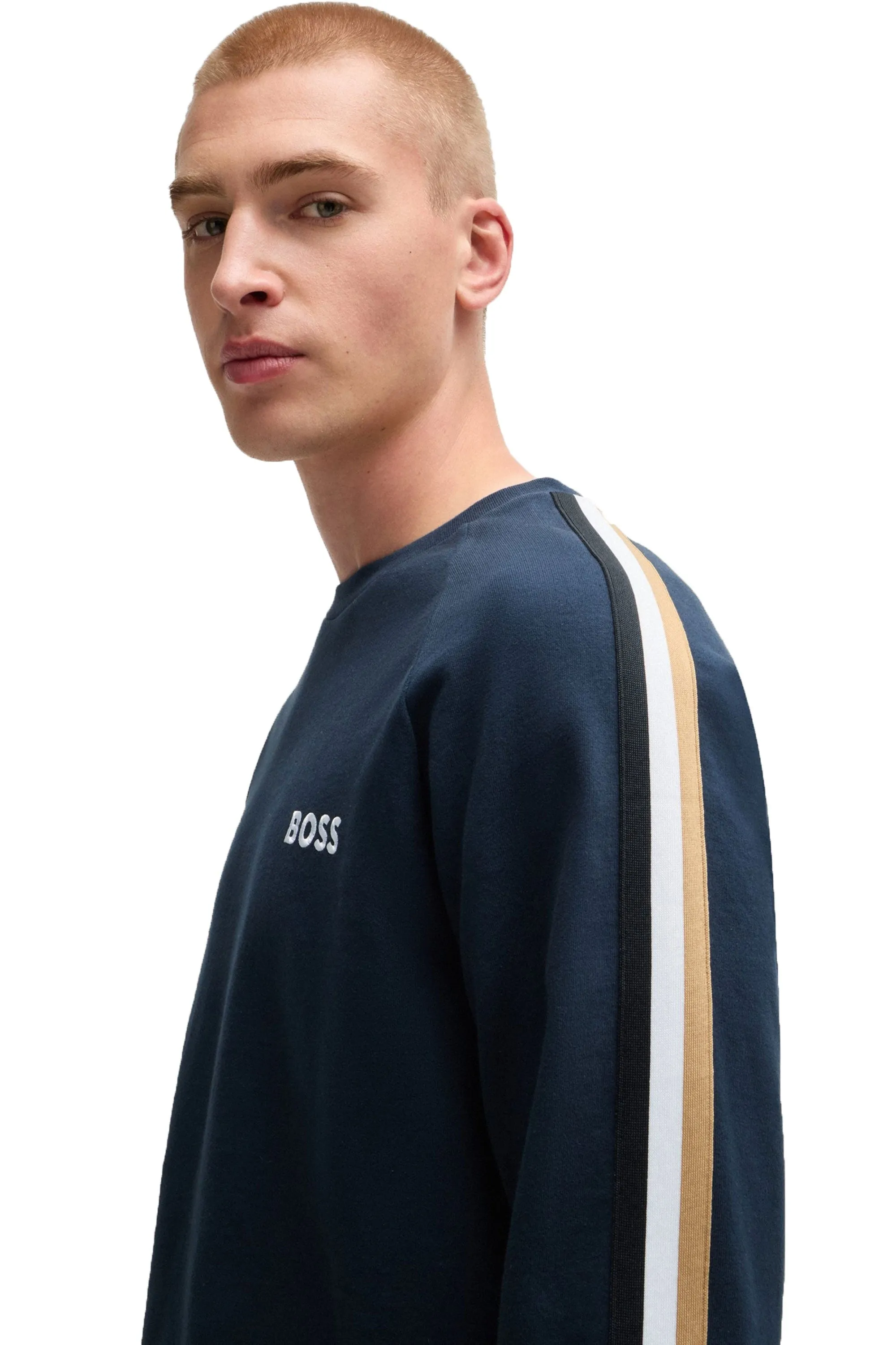 Boss Iconic Pajama Set Dark Blue