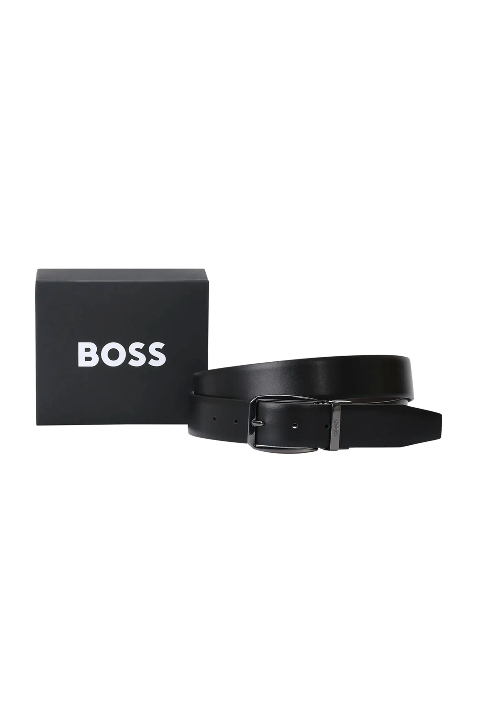 Boss Oanto_or35_sp Leather Belt Dark Brown