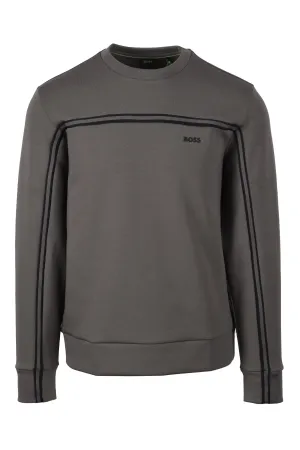 Boss Salbo 1 Sweatshirt Light Pastel Grey