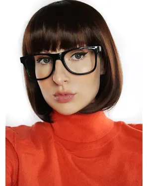 Brainiac Detective Brown Bob Wig